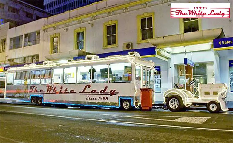 The White Lady Menu NZ